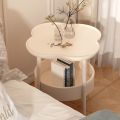 【HOT】 Bedroom Bedside Tablecreative Side Table With High Appearance And Cloud-Shaped Design Modern And Simple Sofa Side Cabinet Table. 