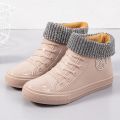 Waterproof Shoes Short Outer Wear Female Student Non-Slip Single-Layer Shoes Kitchen Four Seasons Rubber Boots Female Sweet Rain Shoes Rain Boots Mid and Low Tube. 