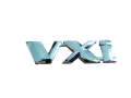 Vxi chrome logo badge Emblem. 