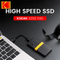 Kodak X200 Portable SSD 2TB 1TB USB 3.1 Type C External Drive Hard Disk 512GB 256GB Solid State Drive For PS4 Laptop Macbook PC. 