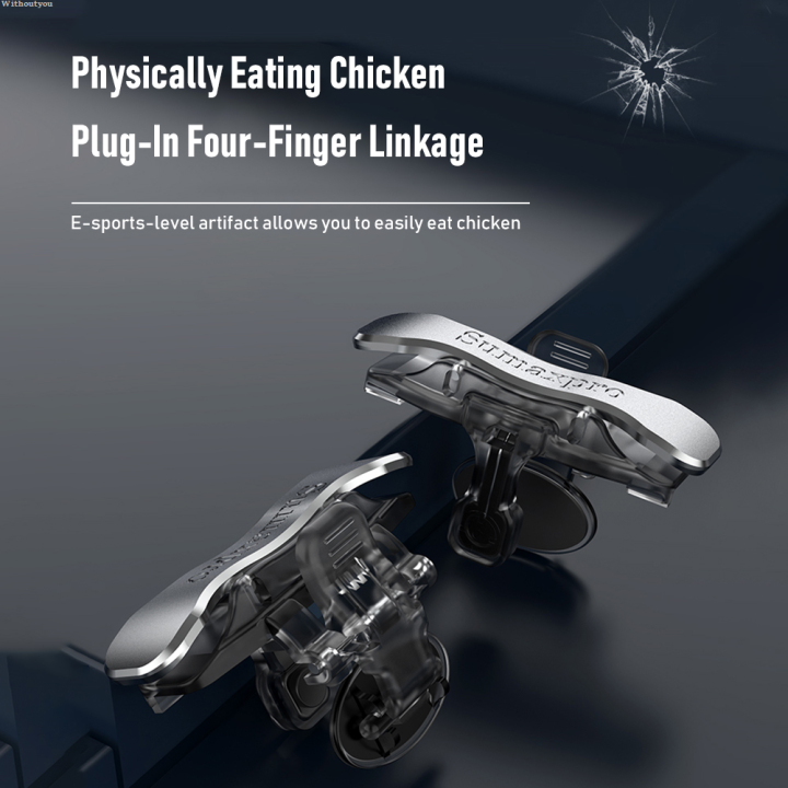 Withoutyou%20Finger%20Sleeve%20Finger%20S02%20Piece%20Sensitive%20Handle%20Trigger%20Original%206%20Mobile%20Game%20PUBG%20Fit%20Finger%20Gaming%20Phone%20X8%20Game%20Trigger%202%20Set%20-%20Image%202