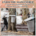 NCANRUI Maple Syrup Tapping Kit Maple Tap and Food Grade Dropper Extractor 13 Piece. 