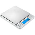 I-2000 Superior Mini Digital Scale LCD Display two plate counting function digital scale superior mini digital platform scale Best for Kitchen, Food and Jewelry Shops. 