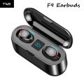 TWS F9 Wireless Earbuds F9 True Wireless Bluetooth Earbuds With Charging Display Indicator In Ear Wireless Earbuds Headset. 