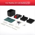 Practical 10 Cell 18650 Lithium Battery Lithium Ion Battery Kit Lithium Battery Box 20 Cell Case Kit 36V Battery Kit Tool Accessories. 
