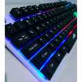 Wired Gaming colourful backlit keyboard. 