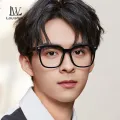 LouisWill Fashion Unisex Glasses Blue Light Blocking Glasses TR90 Vintage Style Square Frame Glasses Clear Lens Glasses Anti-fatigue Glasses Anti-blue Lens Eyes Protection Eyewear For Men Women. 