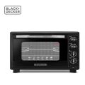 BLACK+DECKER Toaster Oven, Double Glass - 55L TRO55RDG-B5. 