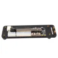 Laptop External Graphics Card EGPU PCI-E 3.0 X16 to M.2 NVMe Extension Cable with Bracket for ITX STX EGPU Bracket External Graphics Card Bracket. 