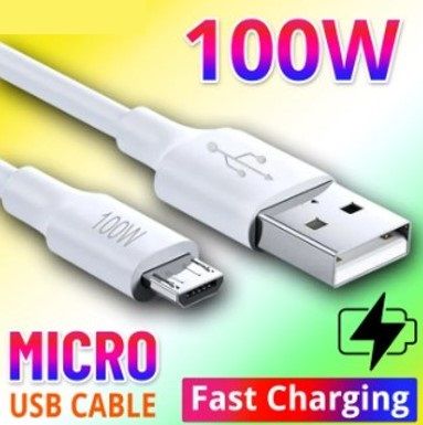 Micro USB Charging Cable - Fast Charging Data Cable - For Samsung S3 S4 S6 S7 Edge Note 2 4 5 A3 A5 A7 J3 J5 J7 Redmi Xiaomi Huawei Smart Mobile Phone 178307075 STYLES-CMB (PVT) LTD