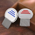 Stainless Steel Hair Lice Comb Brushes Nit Free Terminator Fine Egg Dust Removal. 