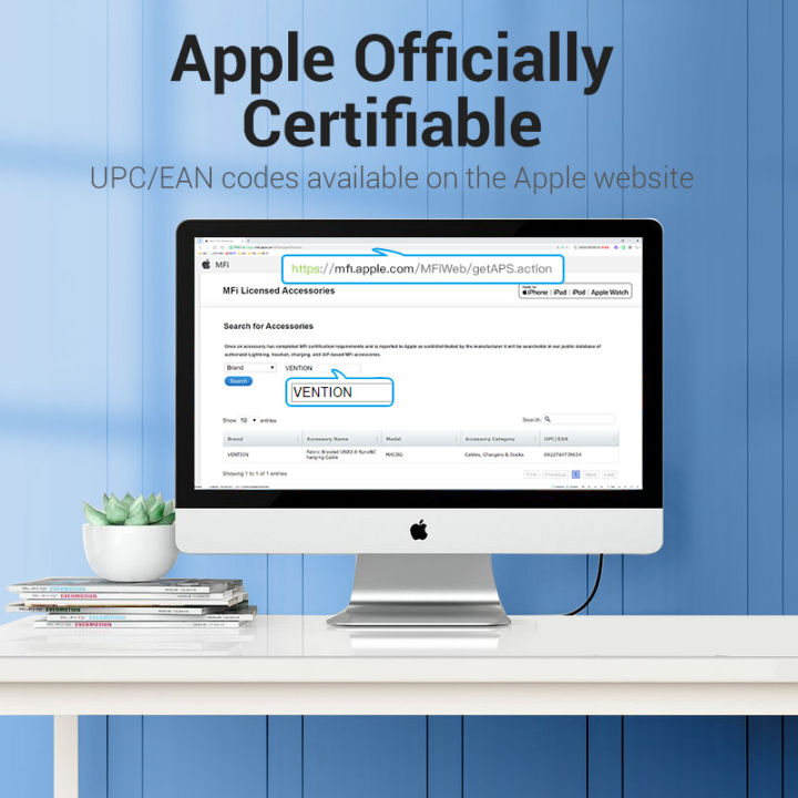 NEW%20Vention%20MFi%20USB%20C%20Cable%20for%20iPhone%2012%20Mini%2011%20Pro%20Max%20Fast%20Charging%20PD%2018W%20Cable%20USB%20Type%20C%20Cable%20Cord%20for%20Macbook%20Pro%20-%20Image%205