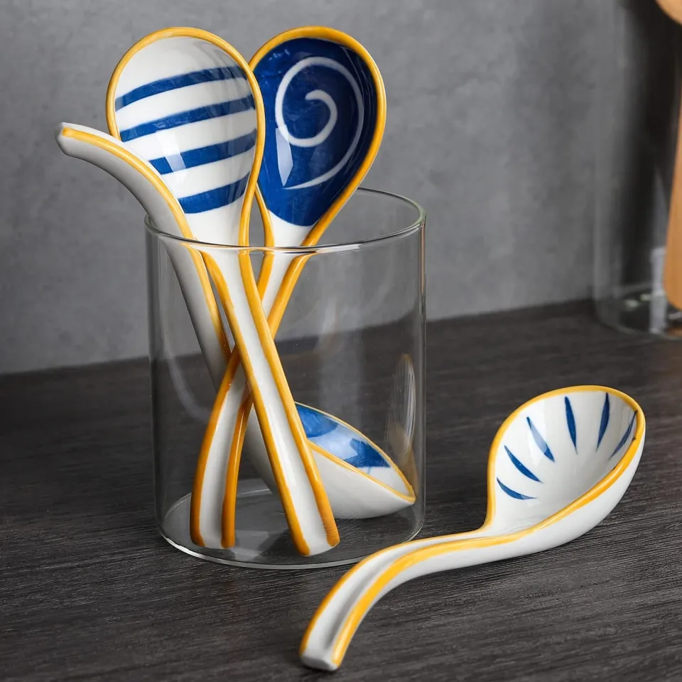 Aazon.co: Pirhosiga 8 Color Porcelain Egg Spoons Ceraic Spoons 5 Aazon.co: Pirhosiga 8 Color Porcelain Egg Spoons Ceraic Spoons 5