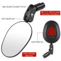 WEST BIKING Wide Angle Bike Rearview Mirror MTB Road Bicycle Handlebar Mirror 360 Rotation Adjustable Cycling Rear View Mirror. 