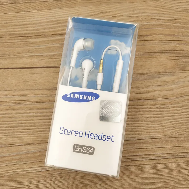 【DIV MALL】Samsung Earphones EHS64 With Microphone 3.5mm In-Ear Wired Earphone For Galaxy A50 A70 M51 A21S