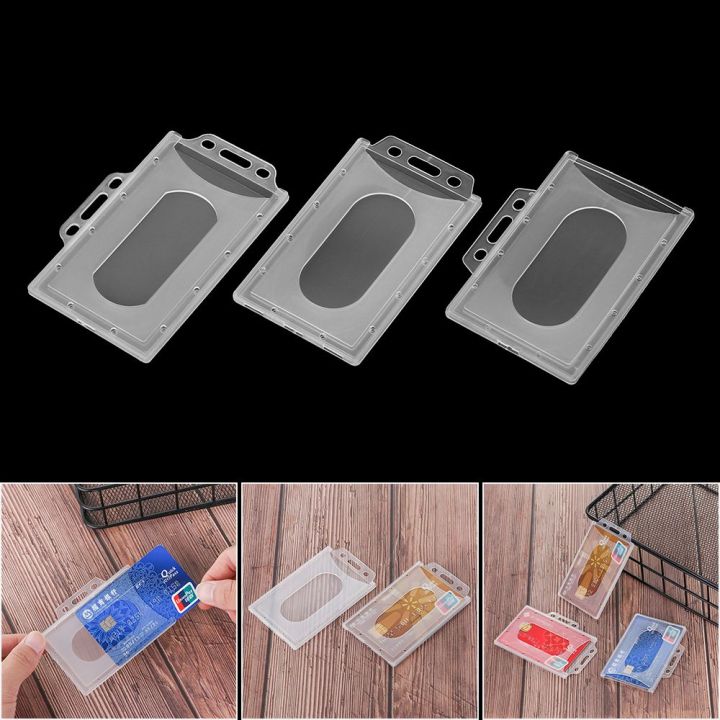 %E3%80%90ALLGOOD%E3%80%911/3pcs%20Acrylic%20Plastic%20Multi-use%20Hard%20Plastic%20Badge%20Work%20%20Holder%20Protector%20Cover%20Case%20%20Holder%20Useful%20Design%20-%20Image%209