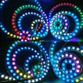DC5V WS2812B Pixel Individually Addressable Ring 8/16/24/35/45Leds WS2812 Built-in IC Full Color Circle Led Modules Light-Black PCB-8LED--. 