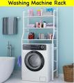 Storage Rack Shelf Over Washing Machine Adjustable Standing Organizer 3 Tier Non Slip/Over The Toilet Rack Space Organizer. 