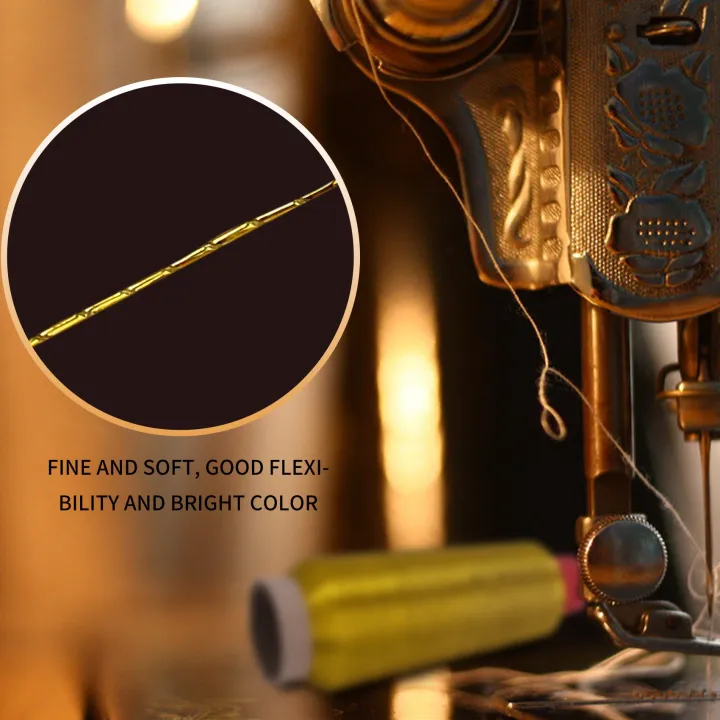 Computer%20-%203000M%20Sewing%20Thread%20Metallic%20Woven%20Line%20Golden%20-%20Image%207