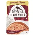 Kennel Kitchen Shreds in Gravy | Lamb with Chicken 70g | Wet Cat Food for Adult Cats and Kittens | Premium Cat Gravies with Natural Ingredients | Preservative Free(FROM INDIA)NUZ. 