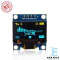 0.96 inch IIC Serial Yellow Blue OLED Display Module 128X64 I2C SSD1306 12864 LCD Screen Board GND VCC SCL SDA 0.96" for Arduino. 