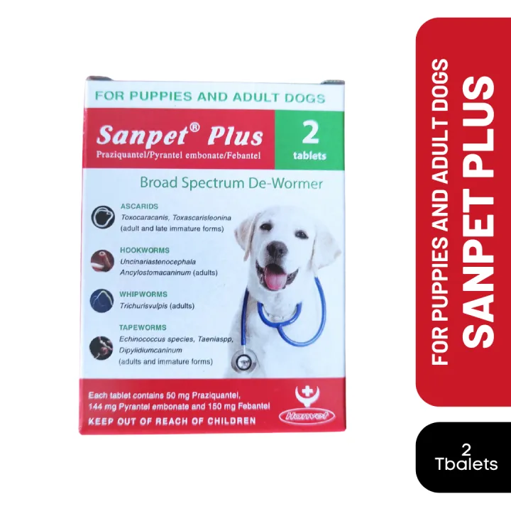 Sanpet Plus De-Wormer for Pets