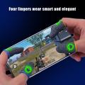 Bluewow Q1 Gaming Finger Sleeve Breathable Luminous Fingertips For PUBG Mobile Games Touch Screen Finger Cots Cover Sensitive Mobile Touch. 
