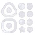 5/12/22PCS Durable Interlocking Gears Wheels Spirograph Plastic Special Shaped Drawing Toys Set Geometric Ruler School Office. 
