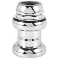 22.2mm Bicycle Headset 1 Inch Fixed Gear Racing Bike Headset Bearing Fixed Gear Road Bike Aluminium Alloy Headset,Silver. 