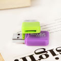 New Mini Memory Card Reader USB 2.0 Interface Micro SD TF Flash Portable Adapter High Quality For Laptop SH Mobile Converter Adapter MAOQIAN. 