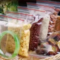 100pcs/pack- Resealable Zip Lock Bags -Self Seal Clear Plastic Poly Bag- Food Storage Package -Reclosable Vacuum Fresh Bag. 
