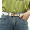 Hot Pearls Buckle Elastic Women Waist Belt Fashion Girls Dress Vintage Thin Belt for Jeans Skirt. 