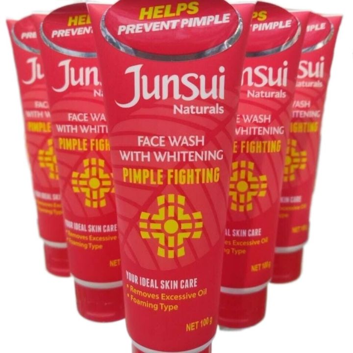 Junsui Natural Removes Excessive Oil & Pimple Fighting Face Wash 100g jnpf