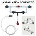 Agriculture Irrigation Venturi Fertilizer Injector Set 1/2" 3/4" 1" 1.5inch Thread Greenhouse Irrigation Fitting Ozone Injector. 