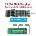 3S 20A BMS Charging Module 12.6V for 3.7V Lithium-Ion Batteries. 