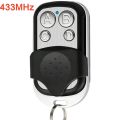 315MHz/433MHz Metal Four-key Garage Door Remote Control Cross-border Access Control Clone Remote Control. 