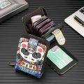 Driving License Cover Men's Women's Card Holder Multifunctional Card Holder Anti-Theft Swiping Men's Anti-Degaussing Driving License Two-in-One Wallet. 