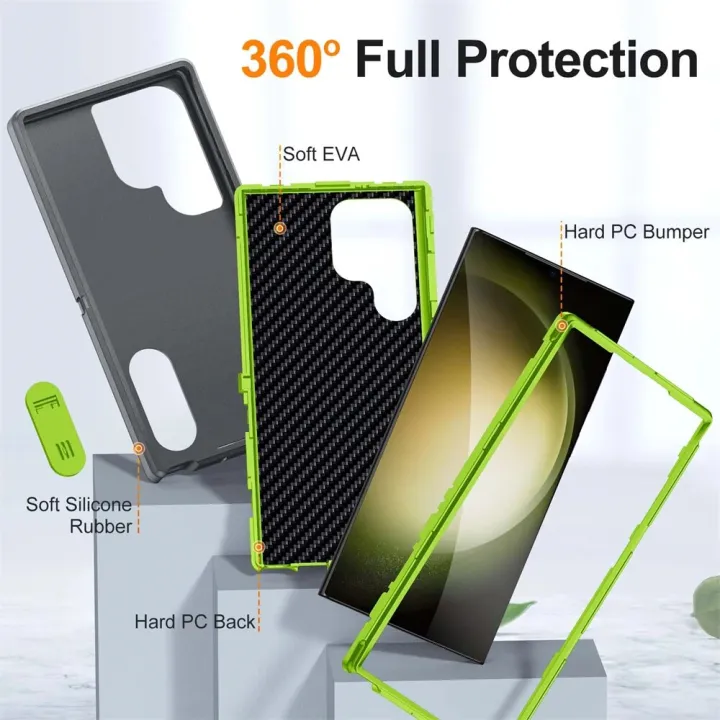 HOCE%20Armor%20Shockproof%20Phone%20Cases%20For%20Samsung%20Galaxy%20S26%20S25%20S24%20S23%20Ultra%20S22%20Plus%20A54%20A14%20A53%20A13%20A04S%20Case%20Square%20Hard%20PC%20Folding%20Bracket%20Back%20Cover%20-%20Image%204
