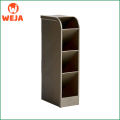 【WEJA】Pen Holder Office School Storage Case Clear White Black Plastic Box Pen Pencil Organizer Multi-function 4 Grid Desk Accessories. 
