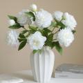 Tabel Peony Flower 3 Heads Home Decor Flower Beautiful 72cm Long for Tabel Decoration Event Decoration Centerpiece. 