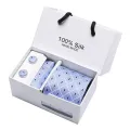 【BestGO】5Pcs Men Handkerchief Cuff Button Necktie Suit Wedding Party Accessories Gift. 