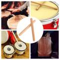 6 Pairs Wood Claves Musical Percussion Instrument Rhythm Sticks. 
