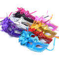 Sexy Diamond Venetian Mask Venice Feather Flower Wedding Carnival Party Performance Purple Costume Sex Lady Mask Masquerade. 
