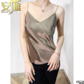 Camisole vest, new product, practical half-belt vest, satin An 024 vest, hanging mouth, acetic acid, summer 2, three models, imitation and versatile. 