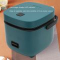 Mini Electric Rice Cooker Multifunctional 1.2L Small Travel Rice Cooker Keep Warm Function for 1 to 3 People AU Plug 220V. 