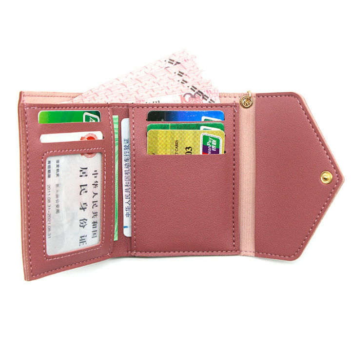 Kstyle%20Women%20Cute%20Elegant%20Fashion%20Classy%20Simple%20Premium%20PU%20Leather%20Trifold%20Short%20Wallet%20Card%20Holder%20Purse%20Clutch%20Pouch%20Coin%20Wallet%20-%20887%20-%20Image%203