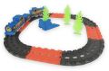 16 PCS Orbit Track Train Toy / Realistic Train Music Sound / Power (ON/OFF) Switch / Auto Hinge / 1xAA 1.5V Battery Operating. 