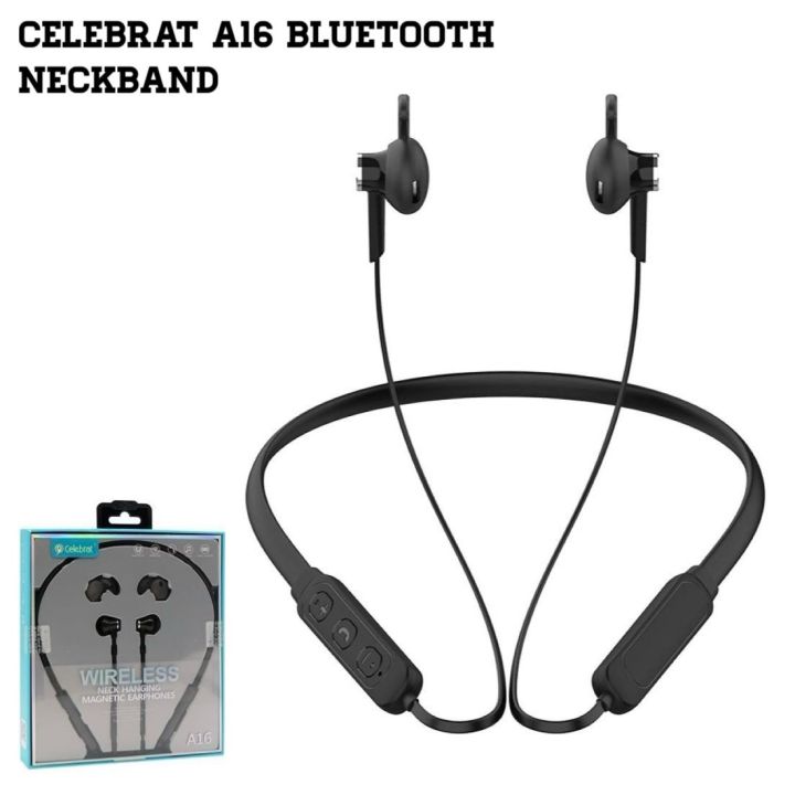 CELEBRAT%20Wireless%20Neck%20Hanging%20Magnetic%20Earphone%20A16%20-%20Image%204