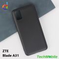 Ultra Thin Soft TPU Matte Case Silicone Cover for ZTE Blade A31. 