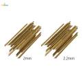 20 Pieces Guitar Fret Wires, Fretwire Durable, Smooth Surface Brass Fret Wire Brass High Strength Fingerboard Fret Wire for Classical Guitar. 